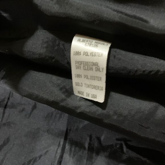 Alberto Makali Size XL Multicolor Print Drape Open Front Lagenlook Cardigan - Picture 6 of 7